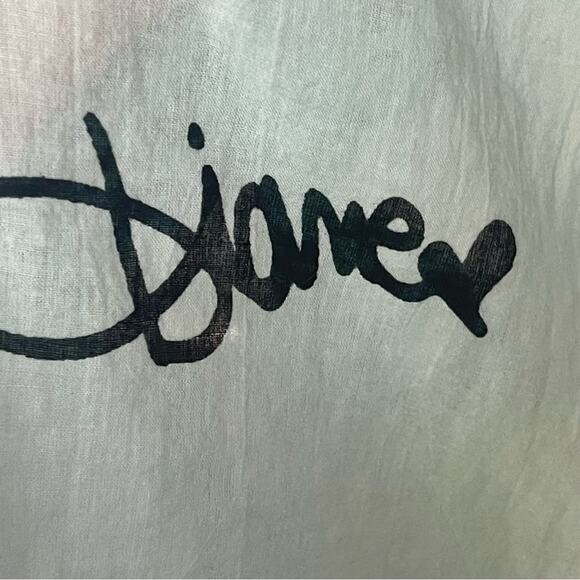 DVF Diane Von Furstenberg “Celeste” Cotton Scarf Wrap, Batik, Casual, Coastal - Picture 8 of 8